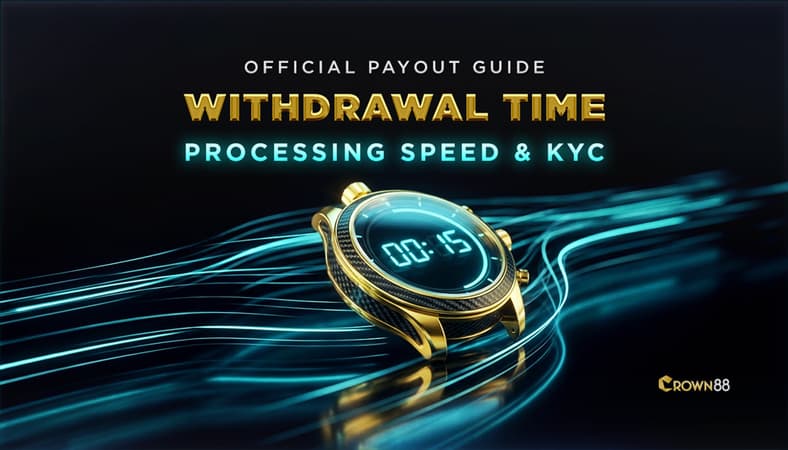 CROWN88 Withdrawal Time